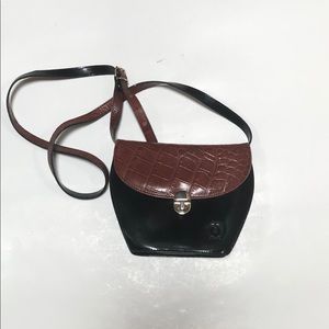 Italian Leather Cross Body Bag